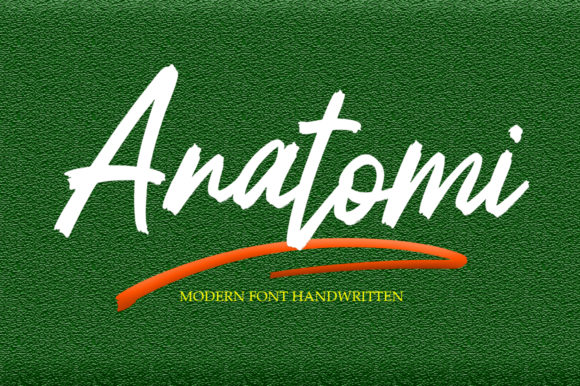 Anatomi: A Fresh Script Handwritten Font for Editorial Design