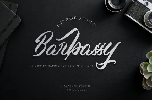 Barbassy: A Timeless Handwritten Font for Branding