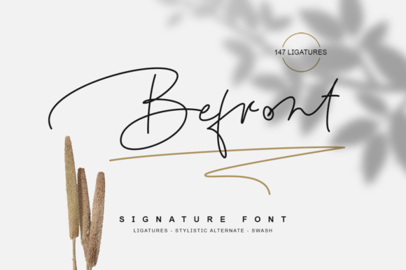 Befront: The Elegant Script Font for Modern Campaigns