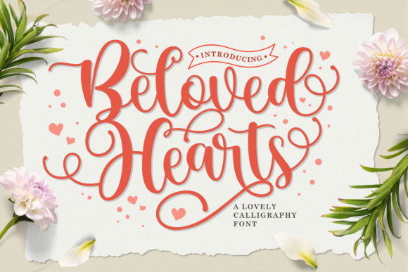 Beloved Hearts Font for Elegant Branding