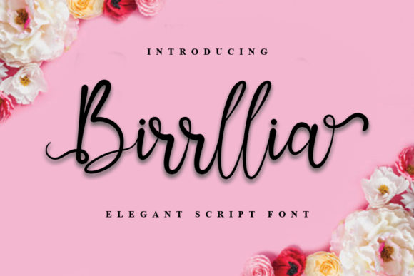 Birrllia: A Timeless Script Handwritten Font for Modern Campaigns
