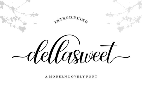 Dellasweet: The Script Font for Elegant Branding