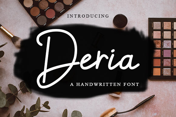 Deria: The Sweet Handwritten Font for Branding