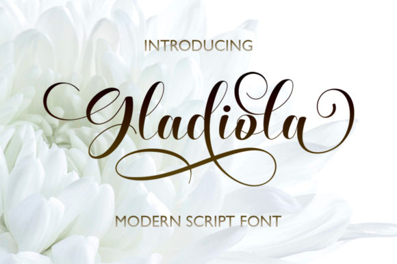 Gladiola Font Review for Elegant Handmade Brands
