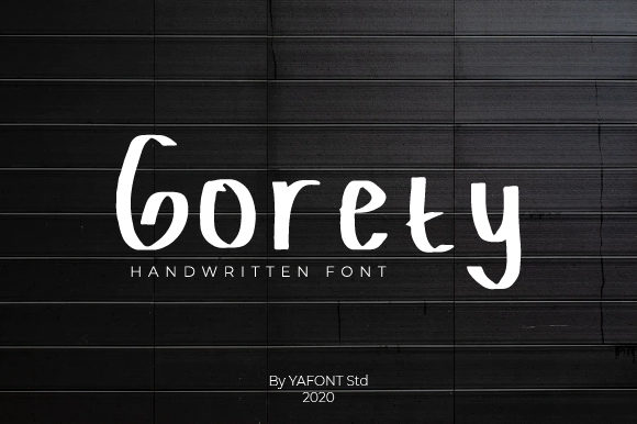 Gorety: The Sweet Handwritten Font for Marketers