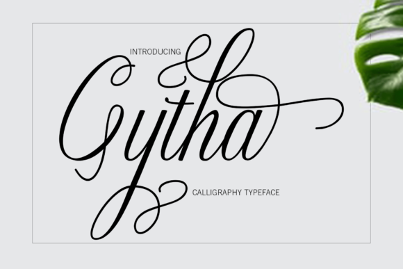 Gytha Font Review: Elegant Script for Branding