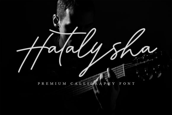 Hatalysha: Elegant Script Fonts for Web Design