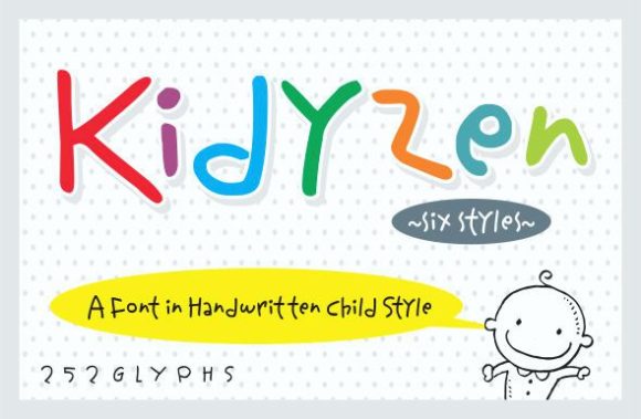 Kidyzen Font: Elevate Your Brand with Playful Typography