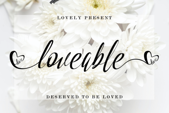 Loveable Script Font for Elegant Campaigns