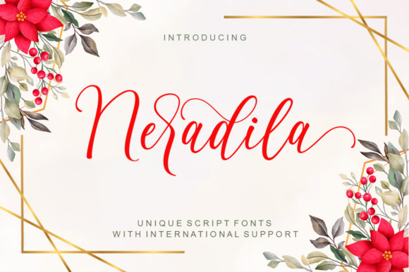 Neradila: The Elegant Handwritten Font for Makers