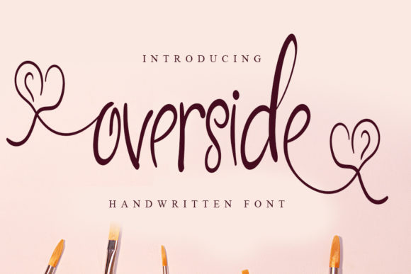 Overside: The Relaxed Calligraphy Font for Modern Campaigns