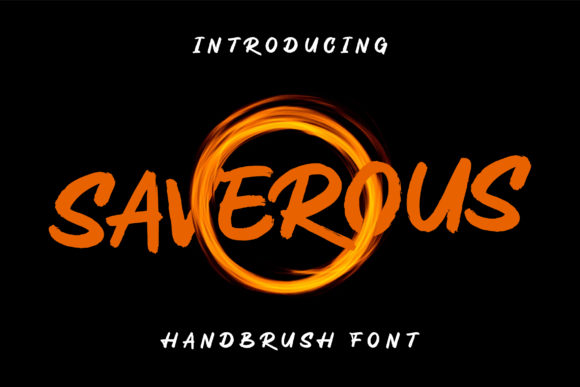 Saverous Typeface for Clear Campaign Design