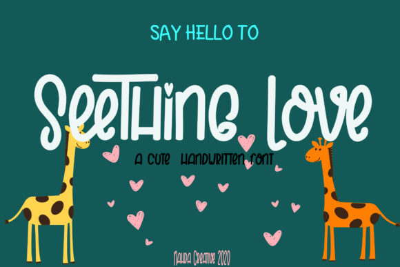Seething Love: The Handwritten Font for Bold Campaigns