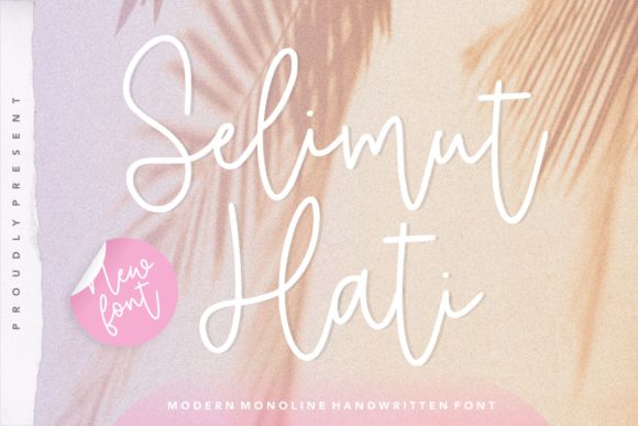 Selimut Hati Font for Elegant Branding