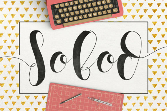 Sobod: The Handwritten Typeface for Makers
