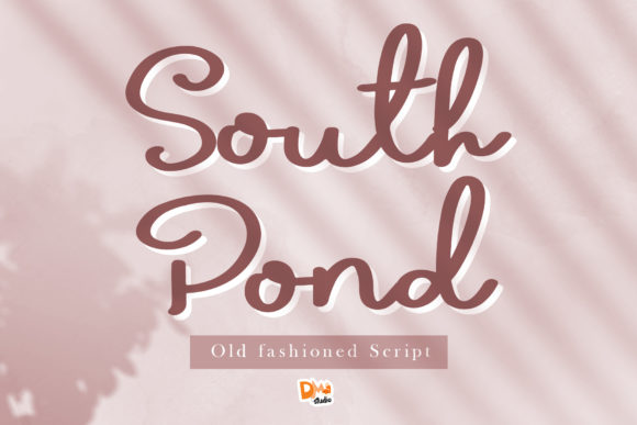 South Pond Font: A Sweet Handwritten Script for Designers