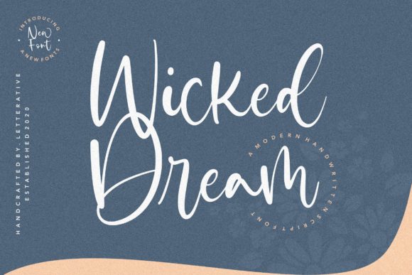 Wicked Dream Typeface for Editorial Design
