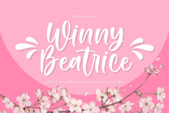 Winny Beatrice: A Flowing Handwritten Font for Elegant Branding