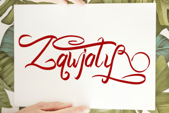 Zawjaty Font: Elevating Handmade Branding